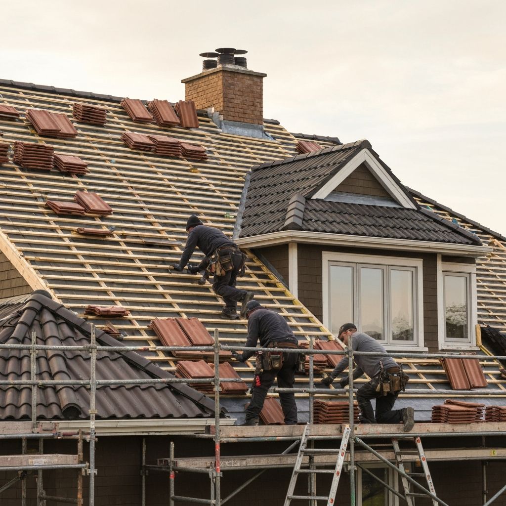 Montaža strešne kritine